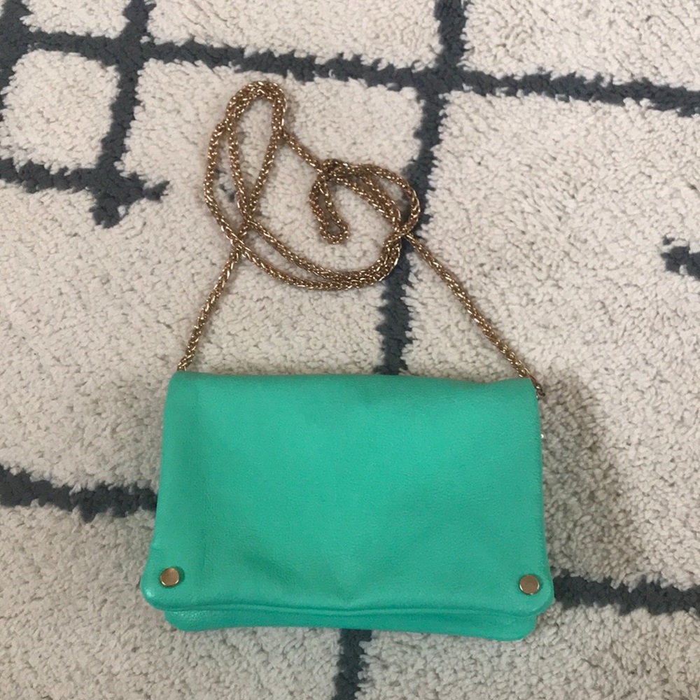 Teal Crossbody Bag